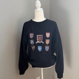 JW Anderson x Uniqlo Navy Coat of Arms Sweatshirt